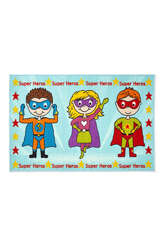 Superhero Kids Rug