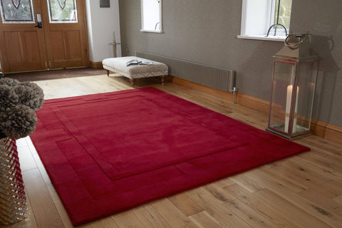Image of Venice Red Area Rug RUGSANDROOMS 