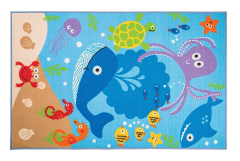 Image of Under The Sea Kids Rug RUGSANDROOMS 