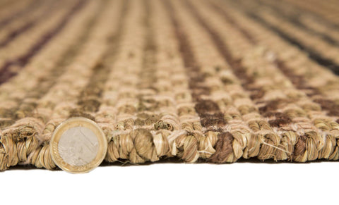 Image of Seagrass Terracotta Area Rug RUGSANDROOMS 
