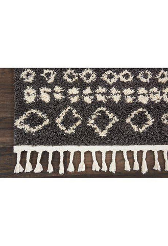 Image of Nashville Charcoal Area Rug RUGSANDROOMS 