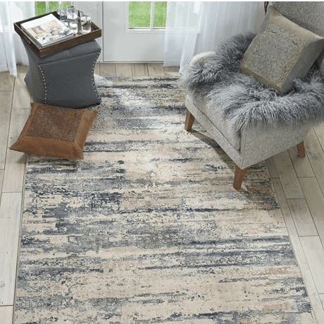 Image of Donna Beige/Grey Area Rug RUGSANDROOMS 