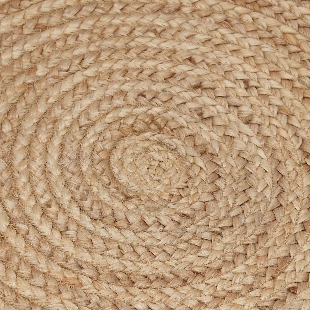 Pacific Handmade Round Jute Rug , Natural cvsonia 