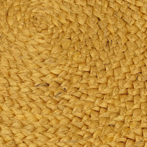 Image of Oculus Handmade Round Jute Rug , Natural Yellow cvsonia 