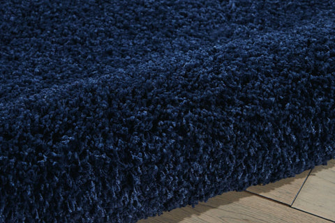 Image of Nourison Dark Blue Area Rug RUGSANDROOMS 