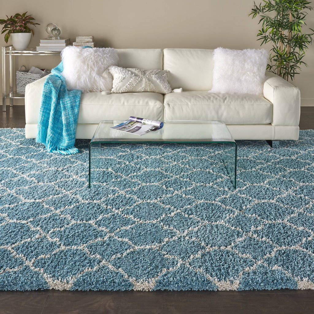 Massimo Aqua Area Rug RUGSANDROOMS 