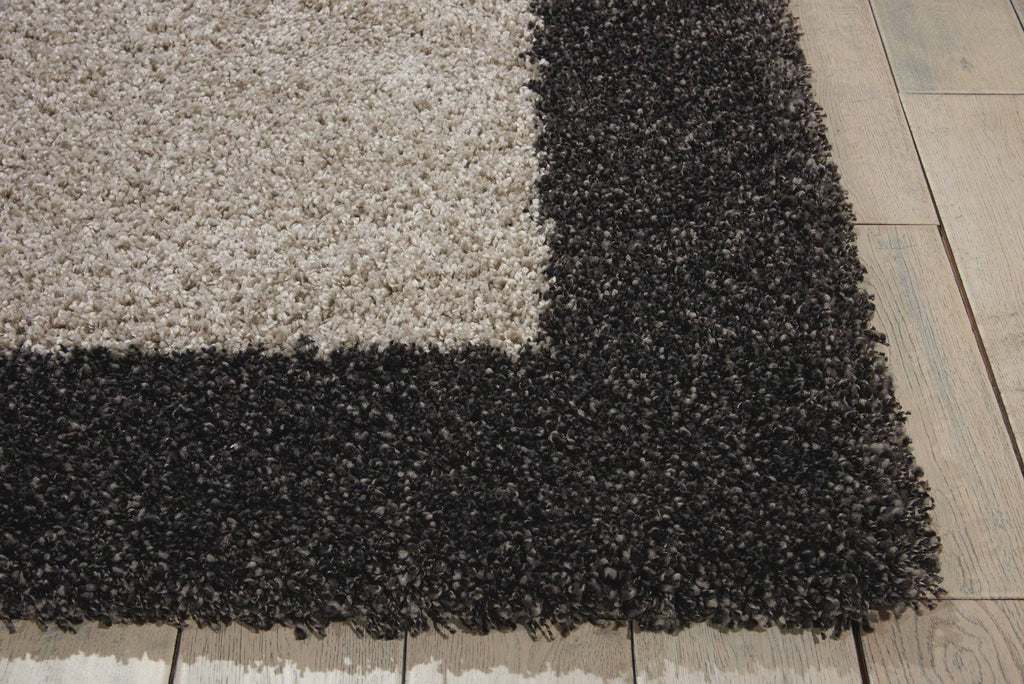 Nourison Silver/Charcoal Area Rug RUGSANDROOMS 