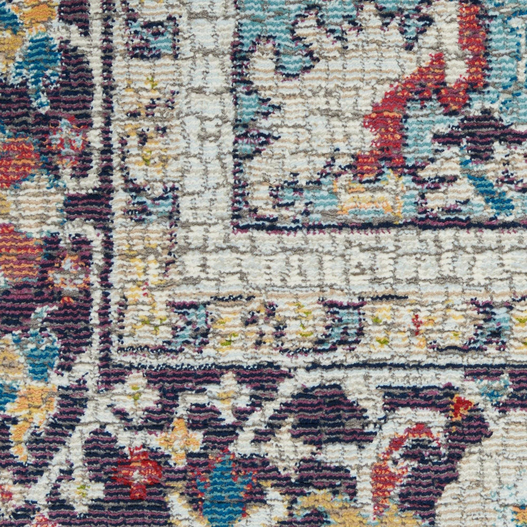 Ankara Teal/Multi 14 Area Rug RUGSANDROOMS 
