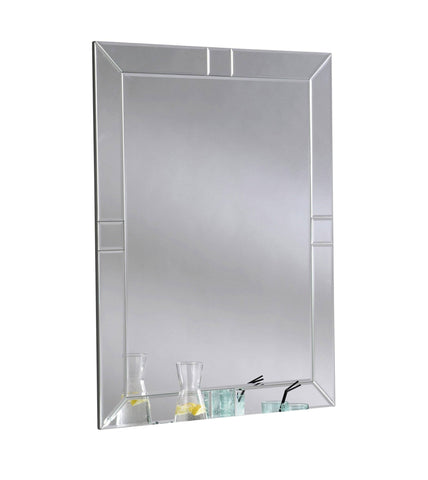 Image of Willow Silver Mirror RUGSANDROOMS 