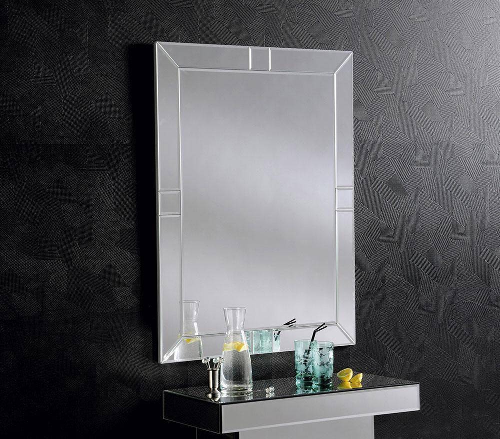Willow Silver Mirror RUGSANDROOMS 
