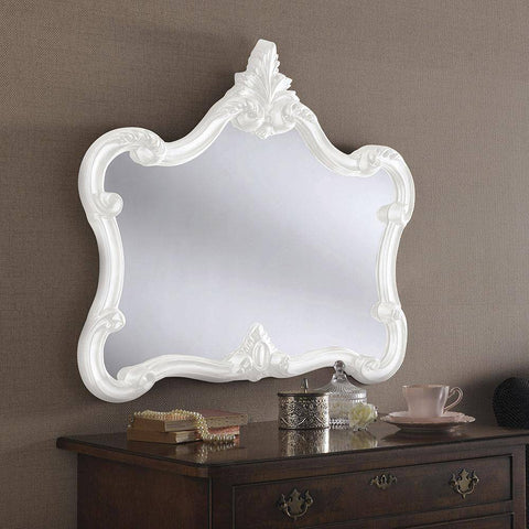 Maeva White Mirror RUGSANDROOMS 