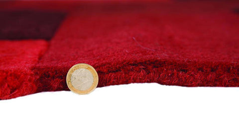 Image of Gabriela Red Area Rug RUGSANDROOMS 