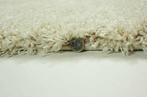 Image of Axel Ivory Shaggy Rug RUGSANDROOMS 