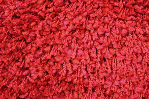 Image of Axel Red Shaggy Rug RUGSANDROOMS 