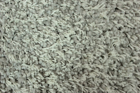 Image of Axel Silver Shaggy Rug RUGSANDROOMS 