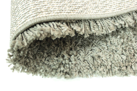 Image of Axel Taupe Shaggy Rug RUGSANDROOMS 