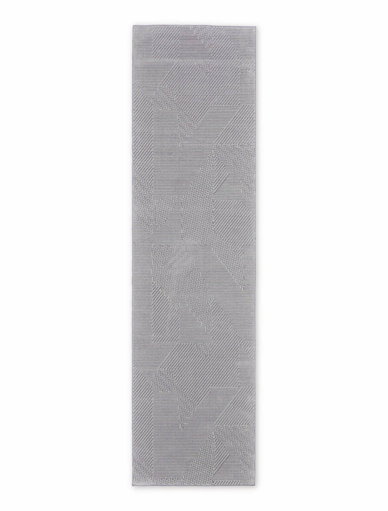Calvin Klein Orlando Grey/Light Blue Area Rug RUGSANDROOMS 