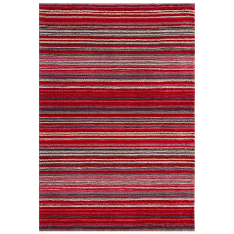Image of Carter Lane Red Area Rug RUGSANDROOMS 