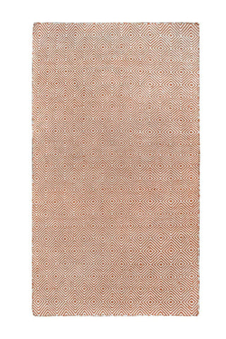 Image of Solitaire Coral Indoor/ Outdoor Reversible Polyester Recycled Fibre Rug RUGSANDROOMS 