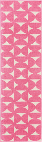 Image of Barclay Butera Harper Pink Area Rug RUGSANDROOMS 