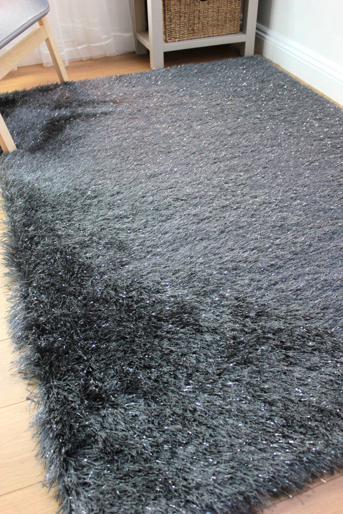 Roselle Charcoal Area Rug RUGSANDROOMS 