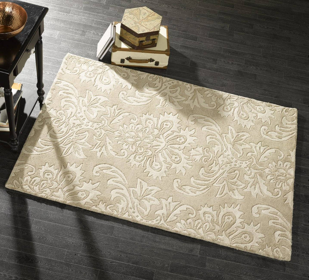 Runa Beige Area Rug RUGSANDROOMS 