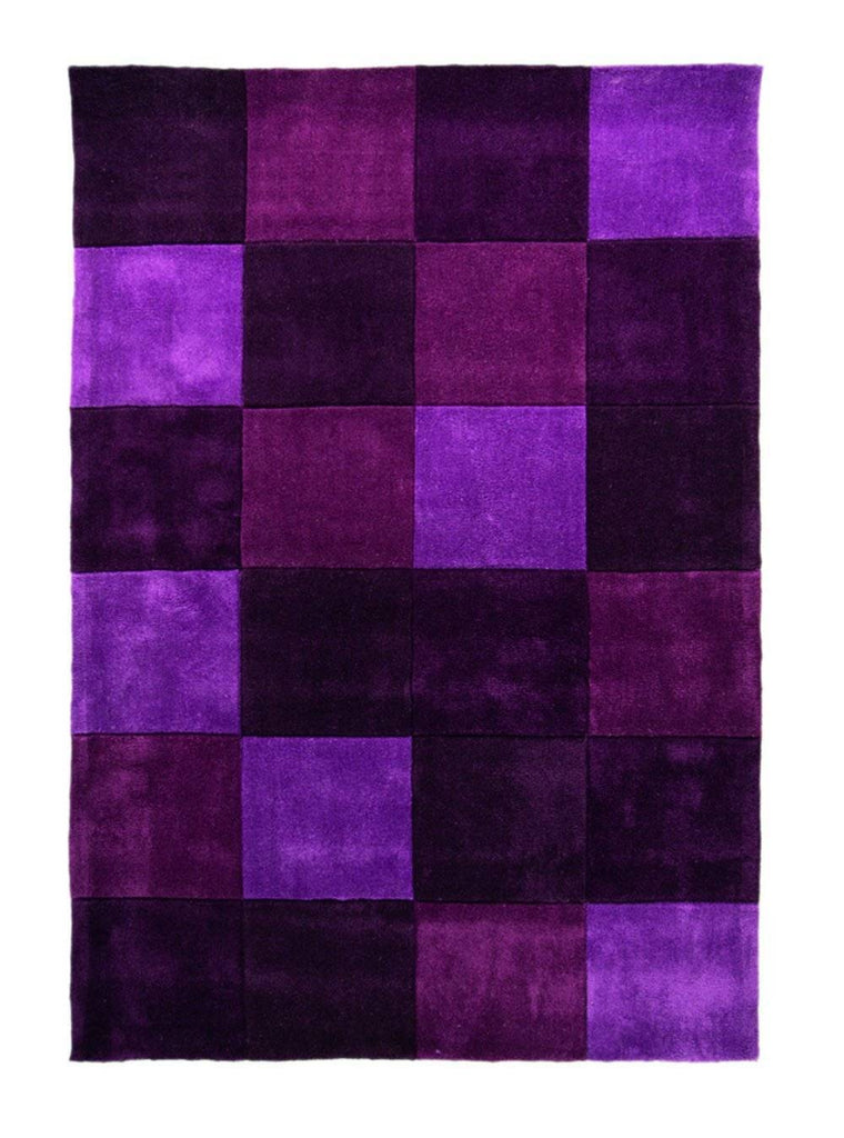 Mabel Aubergine Area Rug RUGSANDROOMS 