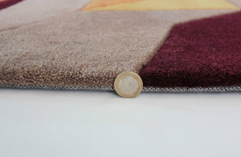 Image of Wera Ochre Area Rug RUGSANDROOMS 