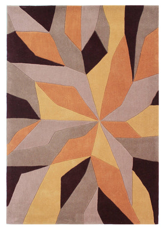 Image of Wera Ochre Area Rug RUGSANDROOMS 