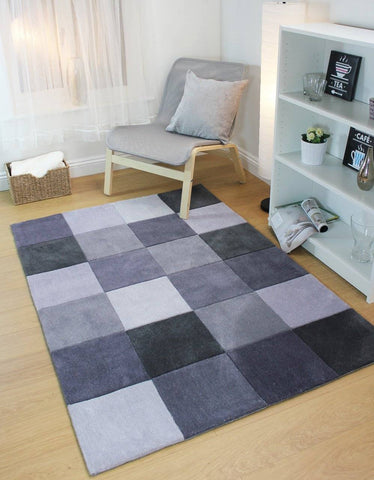 Image of Mabel Grey Area Rug RUGSANDROOMS 