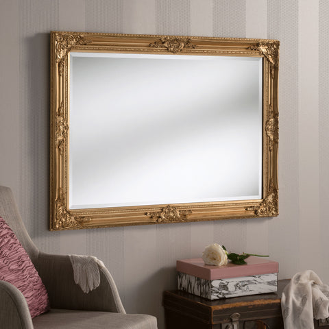 Image of Florence Gold Accent Mirror gagandeepstore 