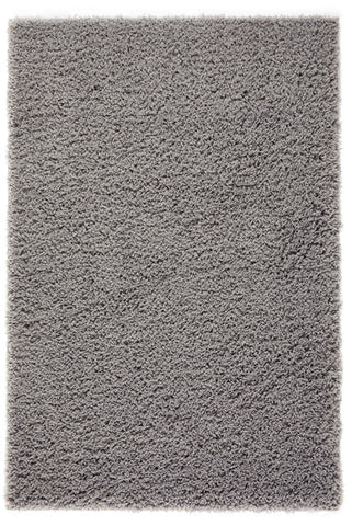 Image of Thick Shaggy Grey Area Rug