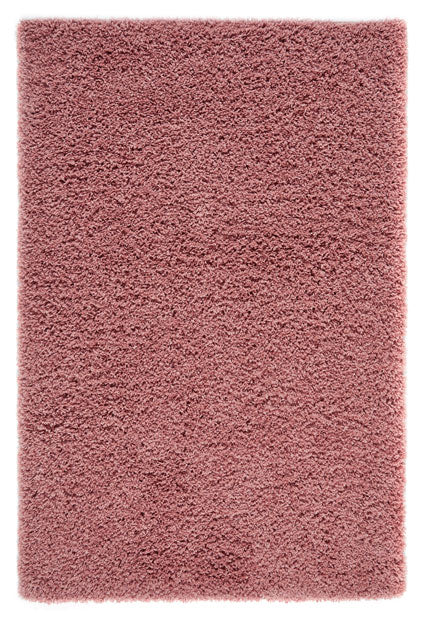 Thick Shaggy Pink Area Rug
