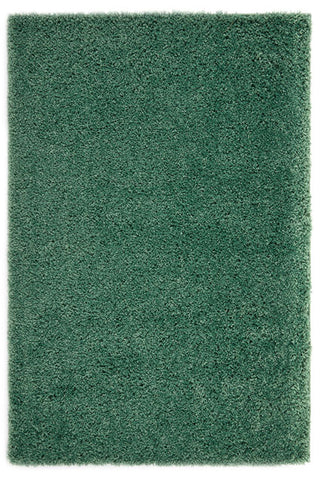 Thick Shaggy Green Area Rug