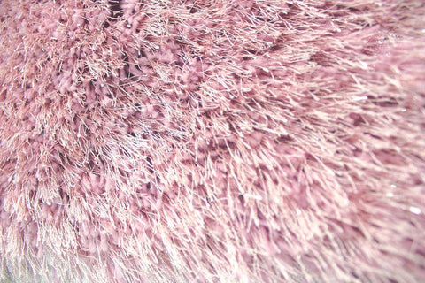 Image of Glitz Pink Shaggy Area Rug RUGSANDROOMS 