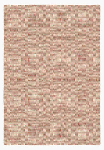 Image of Solitaire Coral Indoor/ Outdoor Reversible Polyester Recycled Fibre Rug RUGSANDROOMS 