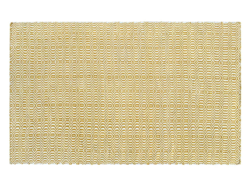 Viva Yellow Indoor/ Outdoor Reversible Polyester Recycled Fibre Rug RUGSANDROOMS 