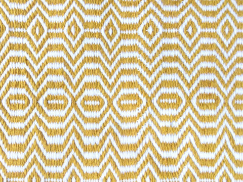 Image of Viva Yellow Indoor/ Outdoor Reversible Polyester Recycled Fibre Rug RUGSANDROOMS 