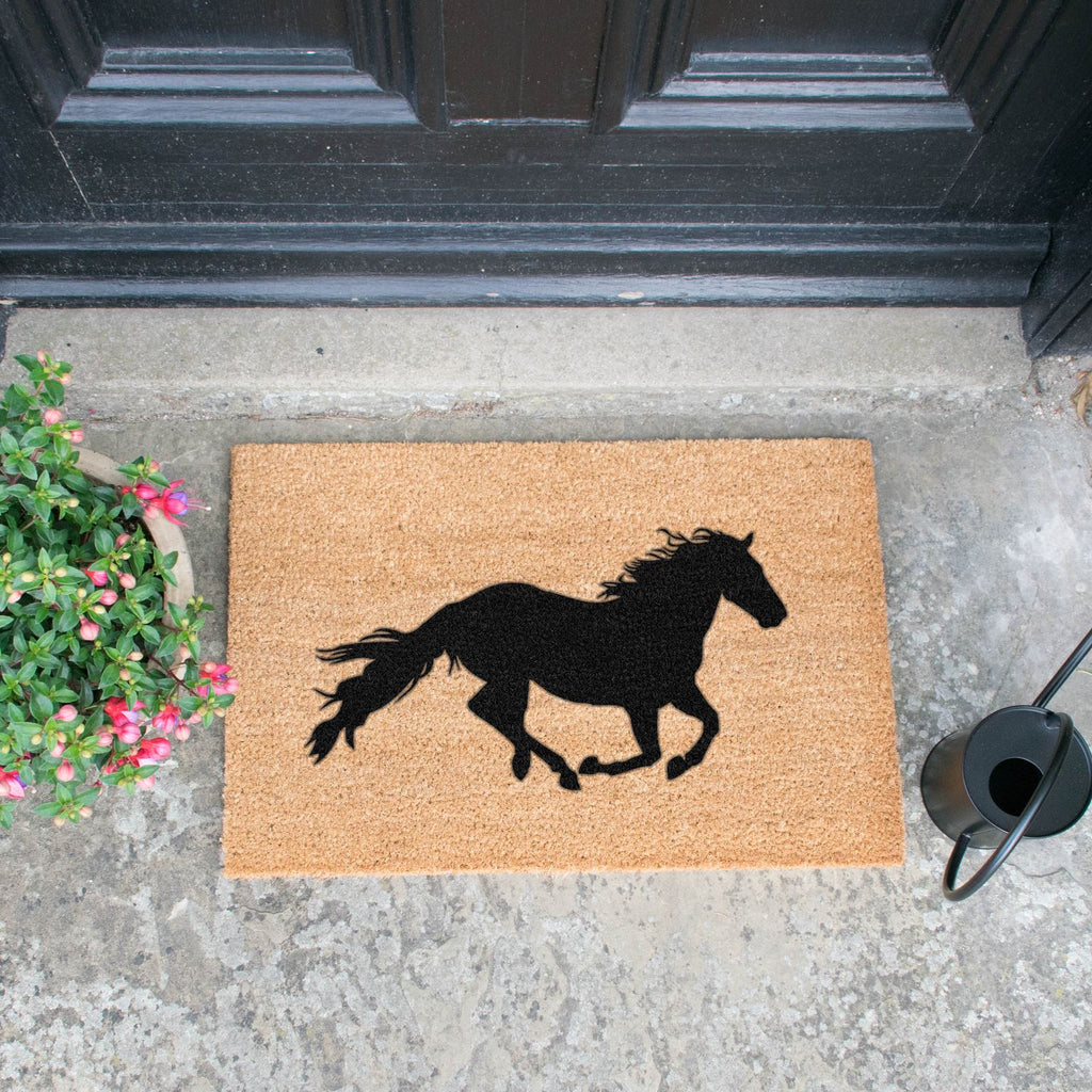 Horse Doormat RUGSANDROOMS 