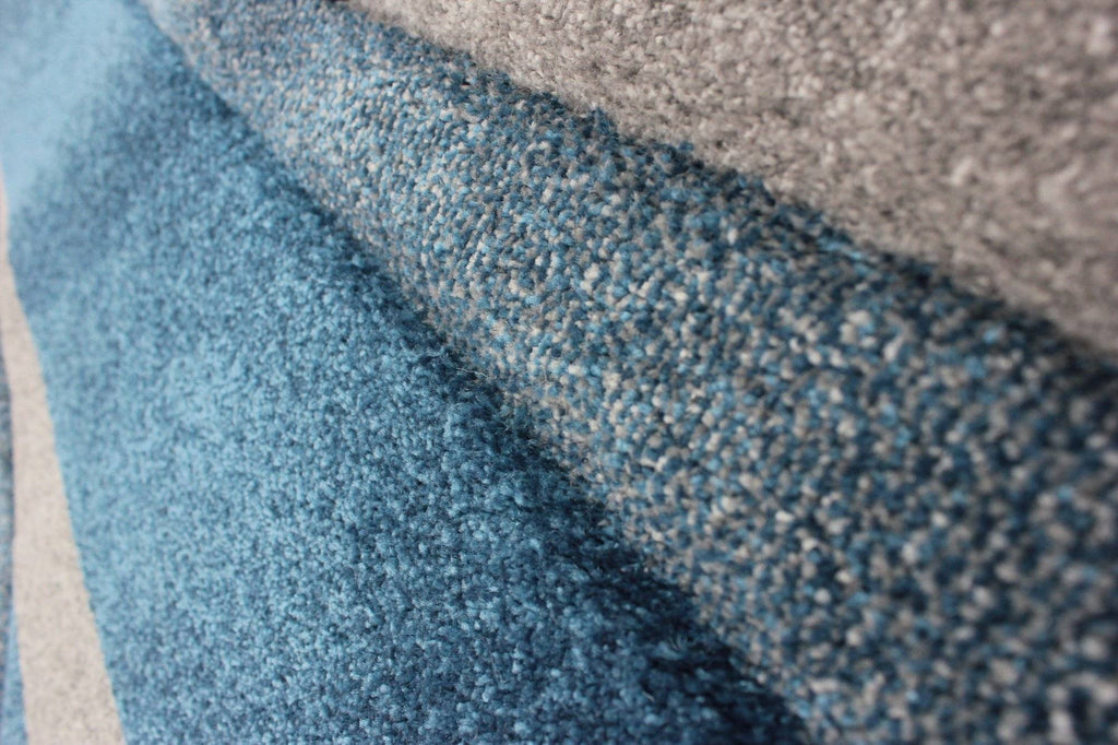 Shatter Blue/Grey Area Rug RUGSANDROOMS 