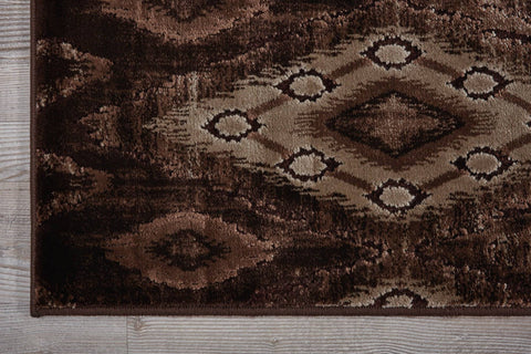 Image of Varco Chocolate Area Rug RUGSANDROOMS 