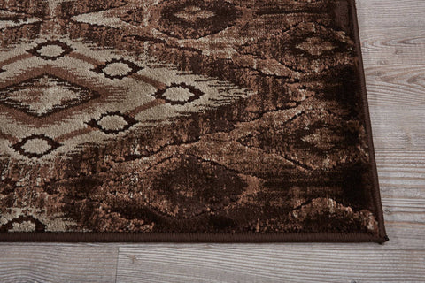 Image of Varco Chocolate Area Rug RUGSANDROOMS 
