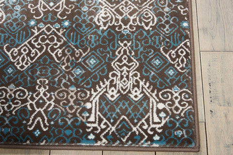 Image of Rocco Blue Area Rug RUGSANDROOMS 