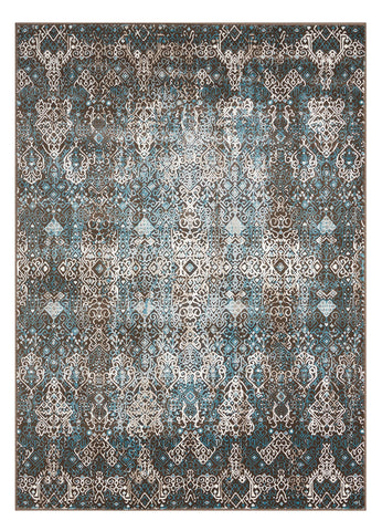 Rocco Blue Area Rug RUGSANDROOMS 