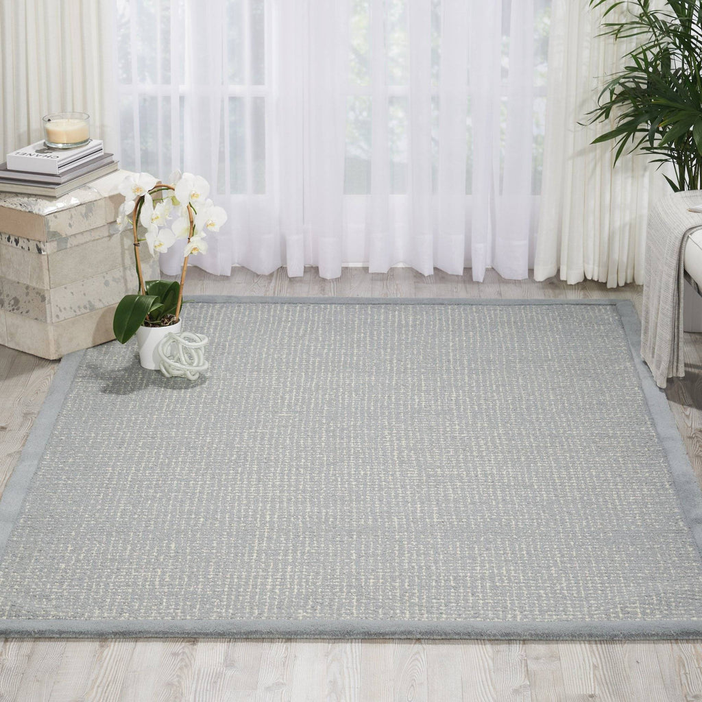 Kathy Ireland River Brook Light Blue/Ivory Area Rug RUGSANDROOMS 
