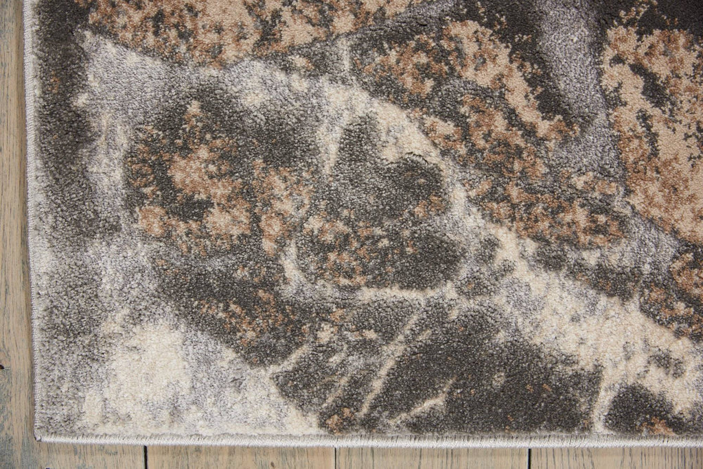 Kathy Ireland 351 Heritage Grey Area Rug RUGSANDROOMS 