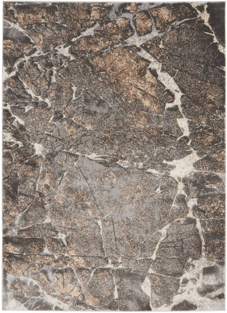 Kathy Ireland 351 Heritage Grey Area Rug RUGSANDROOMS 