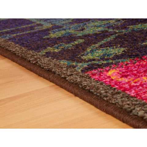 Image of Kelly Multi-Coloured Area Rug RUGSANDROOMS 
