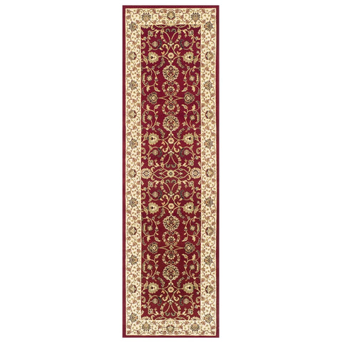 Image of Kendra Red Area Rug RUGSANDROOMS 