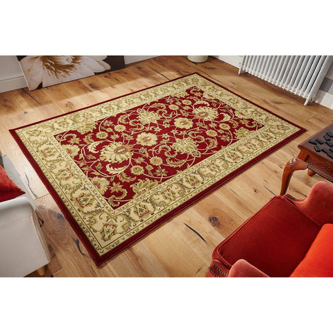Kena Red Area Rug RUGSANDROOMS 